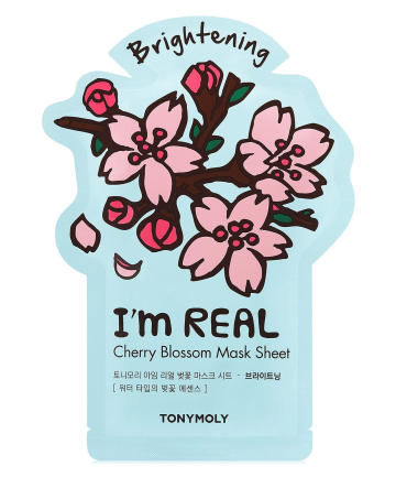 TonyMoly I'm Real Sheet Mask Cherry Blossom, $3.75