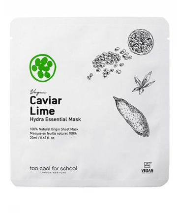 Bonus: Too Cool for School Caviar Lime Hydra Essential Mask, $4