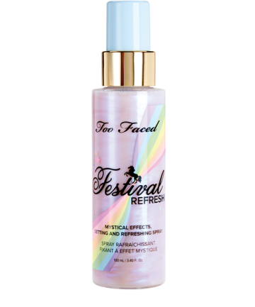 Too Faced Festival Refresh Spray, $24