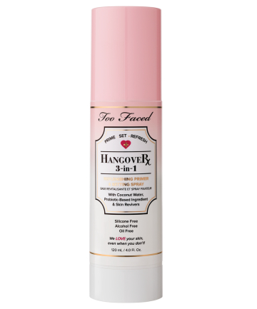 Too Faced Hangover 3-in-1 Setting Spray, $32