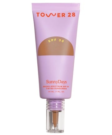 Tower 28 Beauty SunnyDays SPF 30 Tinted Sunscreen Foundation, $30