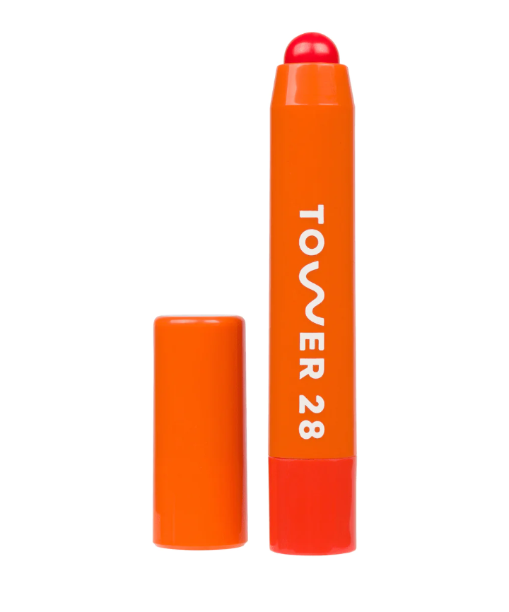 Tower 28 JuiceBalm Tinted Lip Balm in Drink, $16 