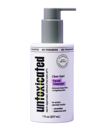 Untoxicated Skincare Clean Start Facial Cleanser, $17.95