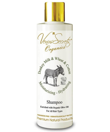 Venus Secrets Shampoo Donkey Milk, Wheat and Cotton, $10