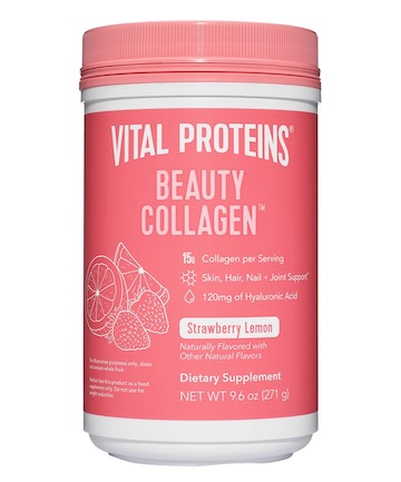 Vital Proteins Beauty Collagen in Strawberry Lemon, $24.99
