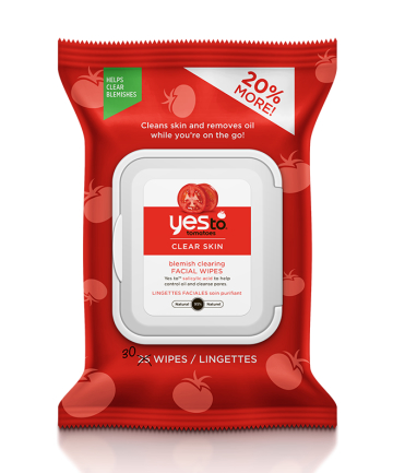 Yes to Tomatoes Blemish Clearing Facial Wipes, $4.49