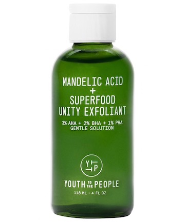 Youth To The People Mandelic Acid + Superfood Unity Exfoliant, $38