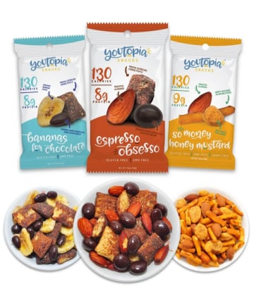 Youtopia Snacks Variety Pack, $27.97 for a pack of 10