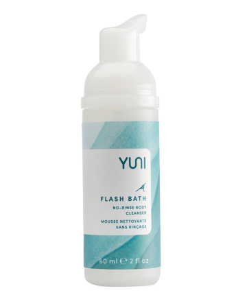 Yuni Flash Bath No Rinse Body Cleansing Foam, $9