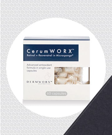 DermWorx CerumWorx Retinol + Resveratrol in Microsponge,  $105 