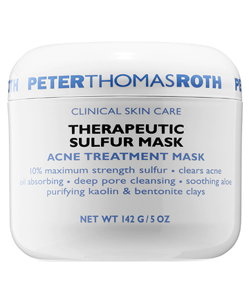 Peter Thomas Roth Therapeutic Sulfur Acne Treatment Masque, $52