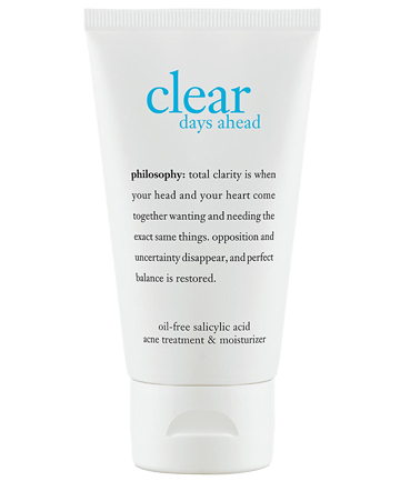 Philosophy Clear Days Ahead Acne Treatment and Moisturizer, $39