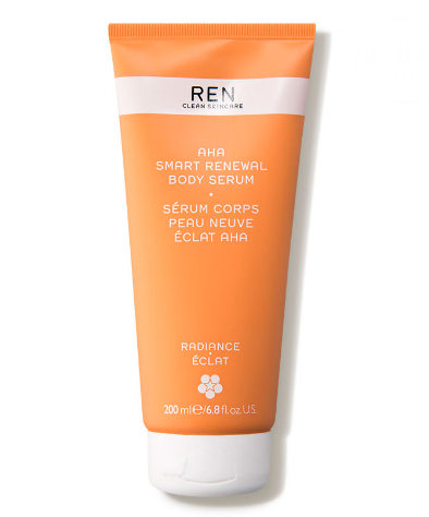 REN Clean Skincare AHA Smart Renewal Body Serum, $42