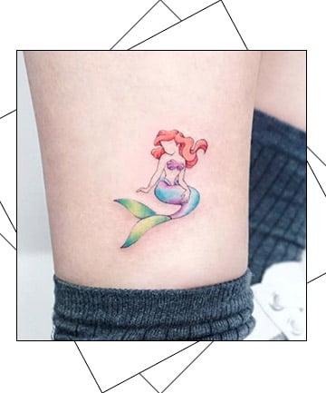 UPDATED 50 Magical Little Mermaid Tattoos