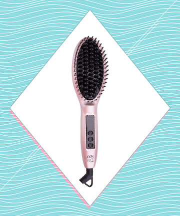 Asavea Hair Straightening Brush With MCH Technology, $110