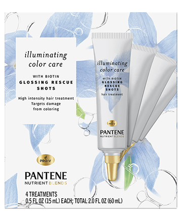 Pantene Illuminating Color Care Glossing Rescue Shots with Biotin, $6.97
