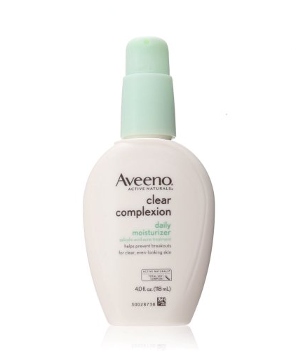 Best Drugstore Acne Product No. 10: Aveeno Clear Complexion Daily Moisturizer, $16.99