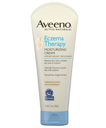 Best Eczema Treatment No. 3: Aveeno Eczema Care Moisturizing Cream, $13.49