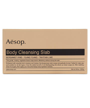 Aesop Body Cleansing Slab, $25