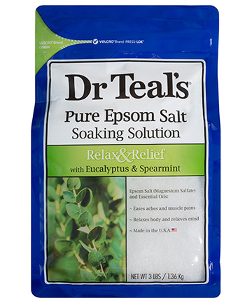 Dr Teal's Pure Epsom Salt Soaking Solution, $4.89
