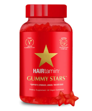 HAIRtamin Gummy Stars, $22.50