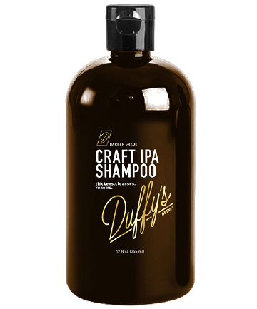 Duffy's Brew Craft IPA Beer Shampoo, $19.95
