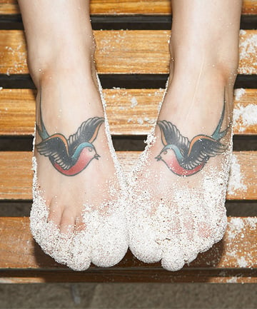 Bat Tattoo Pics On Ankle