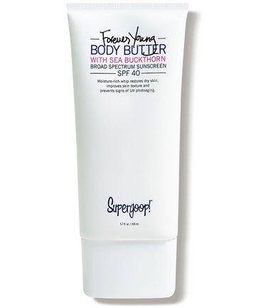 Supergoop Forever Young Body Butter, $38