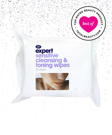 Best Face Wipe No. 2: Boots Expert Sensitive Cleansing & Toning Wipes, $4.69