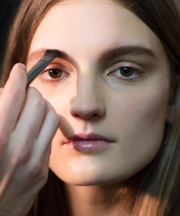 Fill in your brow with a shade that's lighter than your natural color