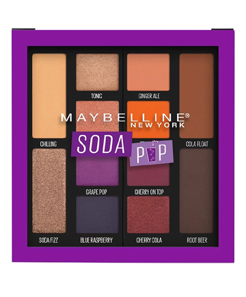 Maybelline New York Soda Pop Eyeshadow Palette Makeup, $13.99