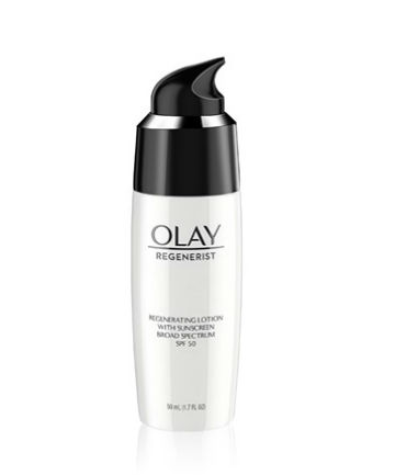 Olay Regenerist Regenerating Lotion With Sunscreen Broad Spectrum SPF 50, $26.99