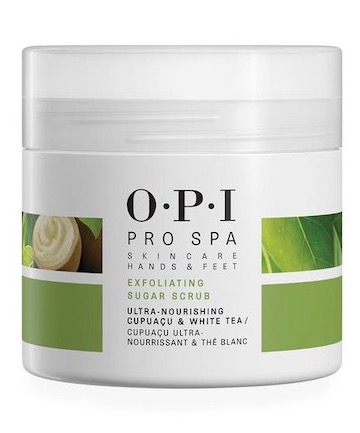 OPI Pro Spa Exfoliating Sugar Scrub, $25.95