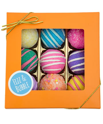 Fizz & Bubble Fruit & Floral Bath Fizzy Truffles, $20