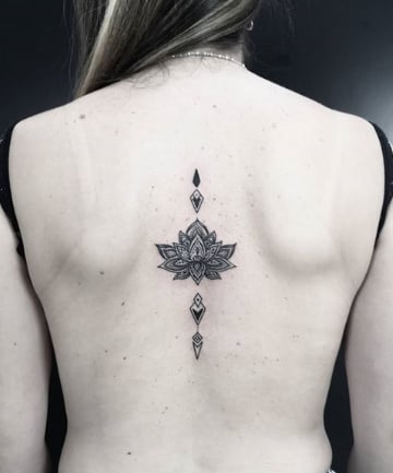 PG: Photo  Popular tattoos, Tattoo models, Back tattoo women