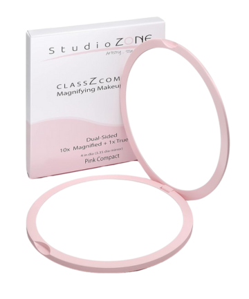 Studio Zone Classz Compact Mirror in Pink, $9.99