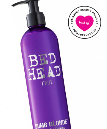 Best Purple Shampoo No. 7: Tigi Bed Head Dumb Blonde Purple Toning Shampoo, $14.99