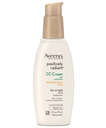 Aveeno Positively Radiant CC Cream Broad Spectrum SPF 30, $13.72
