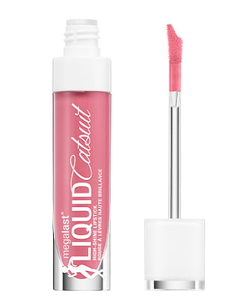 Wet n Wild MegaLast Liquid Catsuit High-Shine Lipstick in Flirt Alert, $4.99