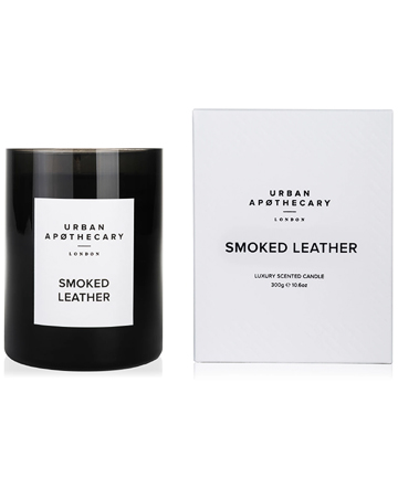 Urban Apothecary London Smoked Leather Candle, $35