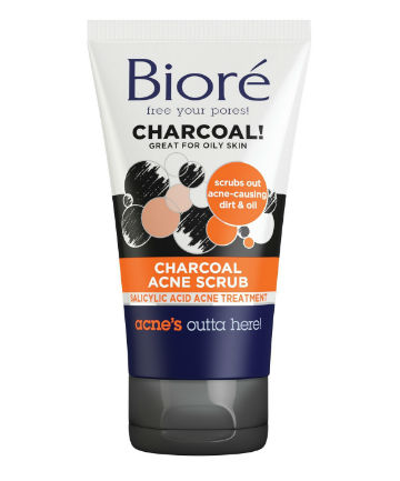 Best Acne Product No. 8: Biore Charcoal Acne Scrub, $5.99