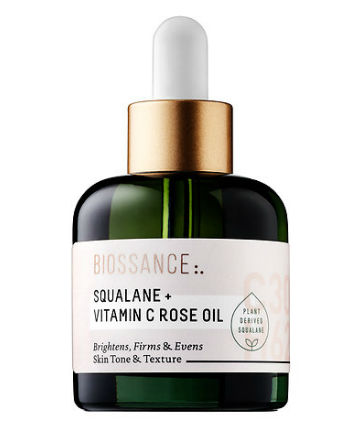 Biossance Squalane + Vitamin C Rose Oil, $72