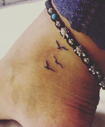 Bird Tattoo On Ankle  Tattoo Designs Tattoo Pictures