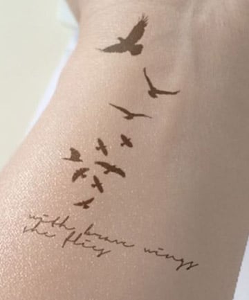 Three Flying Birds Tattoo by elshcari714 on DeviantArt