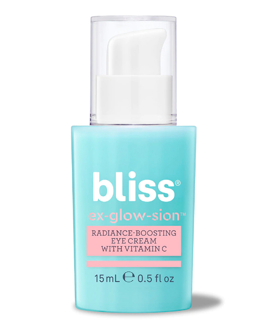 7. Bliss Ex-glow-sion Eye Cream, $22