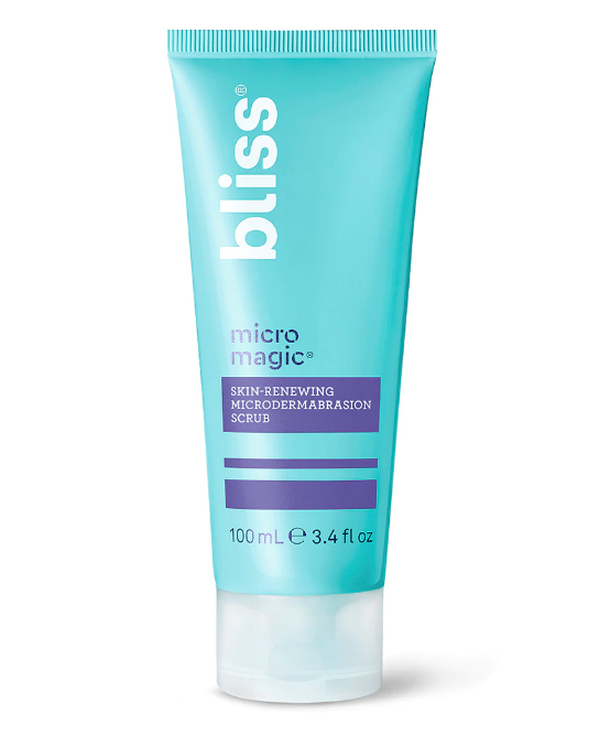 8. Bliss Micro Magic Skin-Renewing Microdermabrasion Scrub, $15