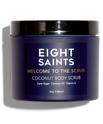 Eight Saints Welcome to the Scrub Coconut Body Scrub, $29