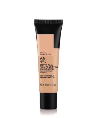 The Body Shop Matte Clay Skin Clarifying Foundation, $16