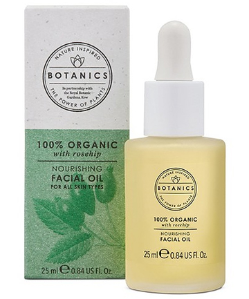 Botanics 100% Organic Nourishing Facial Oil, $12