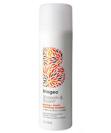 Best Shampoo for Fine Hair No. 12: Briogeo Blossom & Bloom Ginseng + Biotin Volumizing Shampoo, $24